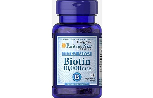 Viên Uống Mọc Tóc Puritan's Pride Biotin 10000 MCG, bảng giá 3/2023