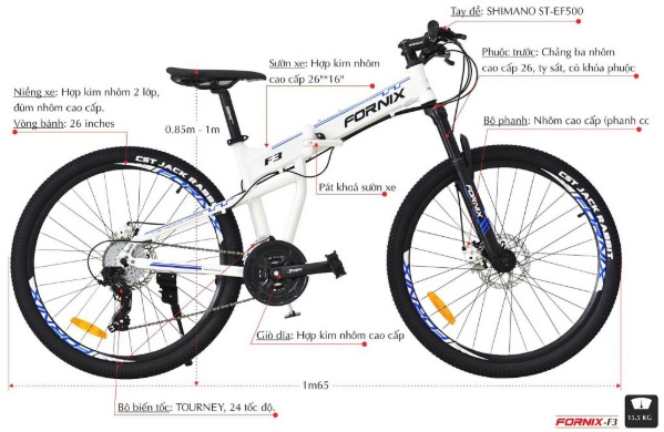 Xe đạp địa hình Fornix có thật sự tốt như lời đồn??