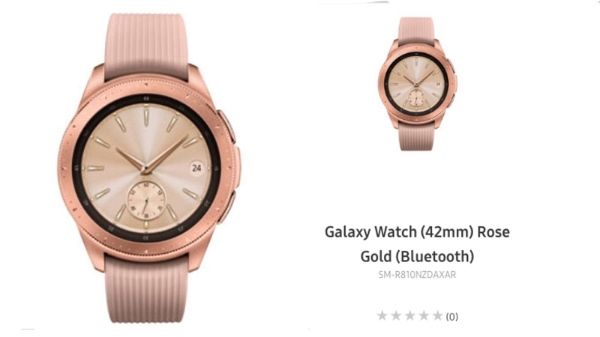 Rò rỉ hình ảnh mới của chiếc smartwatch Samsung Galaxy Watch - tưởng quen mà lạ