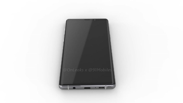 Loạt hình ảnh cực kì rõ ràng của chiếc Galaxy Note 9 lộ diện qua video render